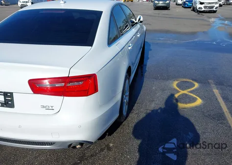 2014 Audi A6 3.0T Premium Plus from USA, damaged, VIN WAUHGAFC1EN005026